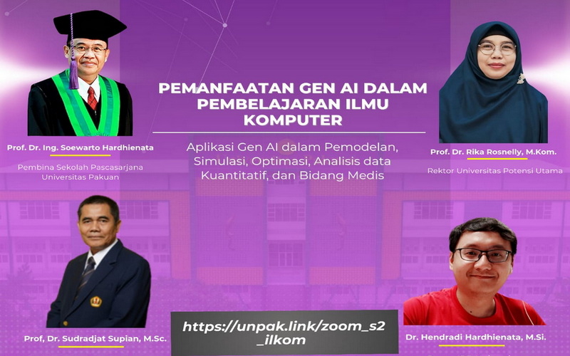 Kuliah Umum: Pemanfaatan Gen AI dalam Pembelajaran Ilmu Komputer