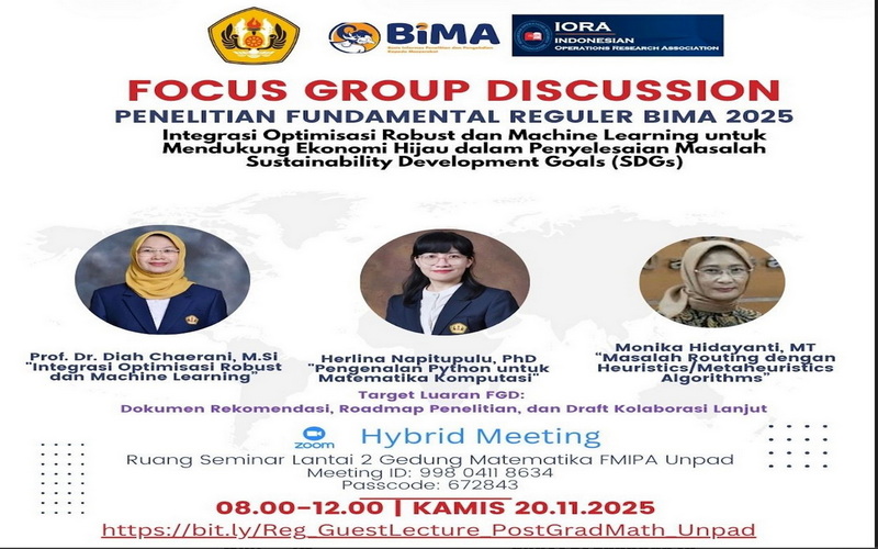 Focus Group Discussion: Penelitian Fundamental Reguler BIMA 2025